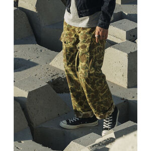 USA Ship US Army M-1943 Herringbone Cotton Camouflage Pants (Last one) W34